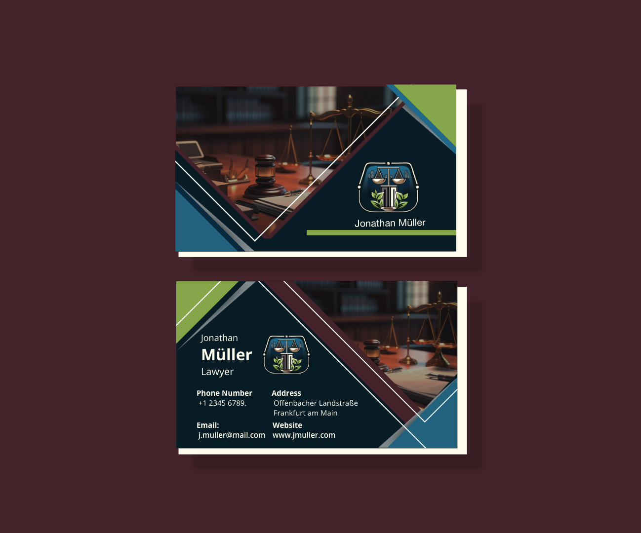 Card background